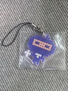 たまごっち　一番くじ　F賞 きらきらラバーチャーム　ござるっち