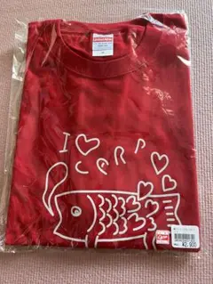 カープ　鯉Tシャツ　I LOVE CARP Mサイズ