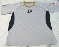 オリックスバファローズ練習用シャツ グレー