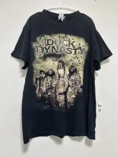 DUCK DYNASTY グラフィックTシャツ ブラック