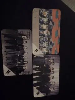 BTS タレントカード 3枚セット