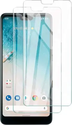 Android One S8 ガラスフィルム 2枚セット。