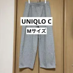 【UNIQLO】 スウェットワイドパンツ/標準丈　Mサイズ　グレー