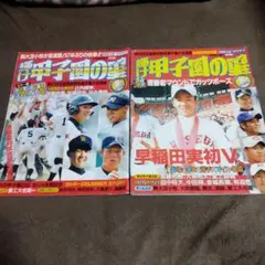 輝け　甲子園の星　2005/2006　選手権2冊　駒大苫小牧　早稲田実業