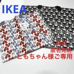 ともちゃん様ご専用 新品 イケア エコバッグ ハート クリスマス L ネコ M