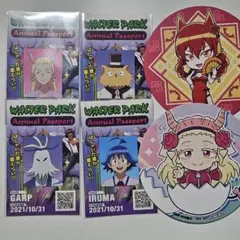 魔入りました入間くん　　カード　コースター　まとめ売り