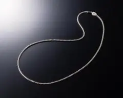 シルバー925製 ボックスチェーン ネックレス 60cm 2mm 045