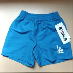 MLB LAロゴ 水着 青120cm