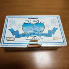 白い恋人 チョコレート缶 空缶
