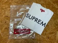 未使用 シュプリーム 25ss Capital S/S Top White S