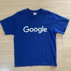 Google ロゴ Tシャツ ブルー Lサイズ