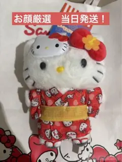 サンリオ キャラ盛り夏祭り ハローキティ　マスコット 浴衣　キティ