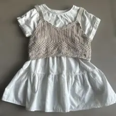pom ponette junior チュニックTシャツセットM150