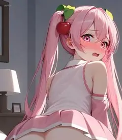 初音ミク シークレット バスタオル タペストリー 桜ミク