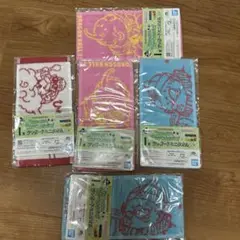 ドラゴンボール　ジャガードミニタオル　まとめ売り　5点