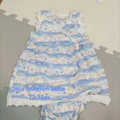 JoJo Maman Bébé ノースリーブワンピース 12-18M