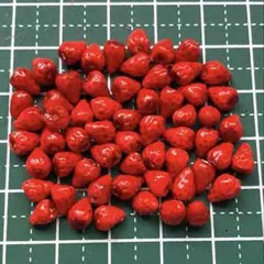 ミニチュア スイーツ 苺 60粒 ハンドメイド アウトレット まとめ売り