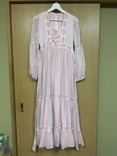 ドレス ワンピース 古着 フリル