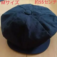 ニューヨークハット、ネイビー コットン キャスケット、NEWS　BOY、USA製