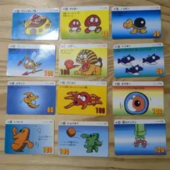 スーパーマリオランド　カードダス　１２枚セット