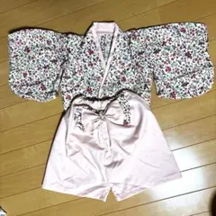 ほぼ未使用ハンドメイド　袴　70-80サイズ