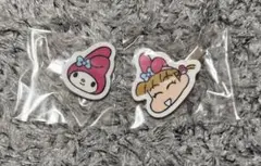 マイメロディ リトルツインスターズ アクリルキーホルダー2個セット