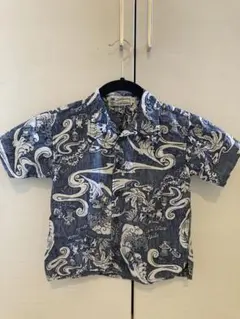 Little Bear Club アロハシャツ 半袖 ネイビー