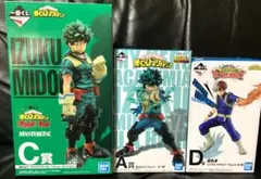 【未開封3個セット】僕のヒーローアカデミア 緑谷出久轟焦凍フィギュア