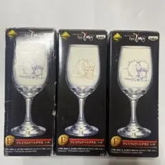 一番くじ Fate/zero E賞 プレミアムアートグラス 2種 グラス