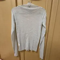 しまむら　ラメシアートップス　Mサイズ