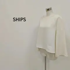 シップス プルオーバーブラウス オフホワイト レディース