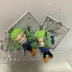 ワンピース フィギュアキーホルダーvol.8 ゾロ 2体セット