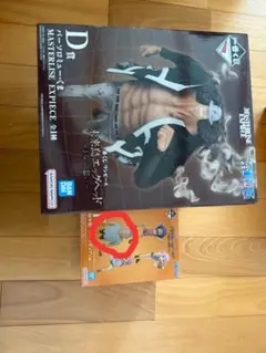 ワンピース一番くじ　D賞バーソロミュークマ　F賞幼少期