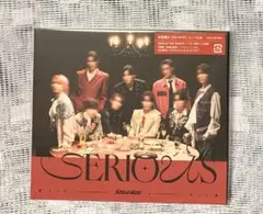 SnowMan SERIOUS 初回盤B 12th シングル