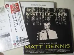 無傷日本CD マット・デニス MATT PLAYS AND SINGS /lb