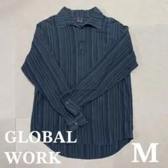 GLOBALWORK グローバルワーク 旧ロゴ 長袖シャツ サイズM