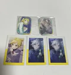 プロセカ　鏡音リン缶バッジ　鏡音レンエピカセット