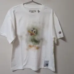 ✿メゾン　ミハラヤスヒロ✿　ダックプリントホワイトTシャツ　38サイズ新品未使用