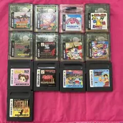 【ジャンク品】ニンテンドーゲームボーイカラーソフト 13点セット!