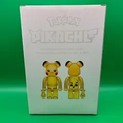 BE@RBRICK ピカチュウ GOLD CHROME 100％ 400％