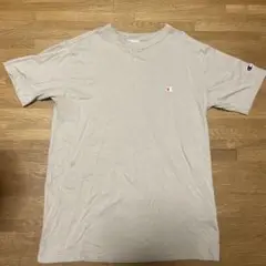 Champion ベージュ Tシャツ