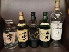 【空瓶】山崎12年、白州12年、響ブレンダーズチョイス