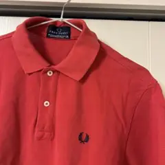 FRED PERRY ポロシャツ Mサイズ レッド