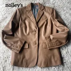 【極美品】nolley's レザージャケット 極上ラムレザー 2B レディースM