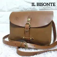 IL BISONTE イルビゾンテ クロスボディ ミニショルダーバッグ ベルト