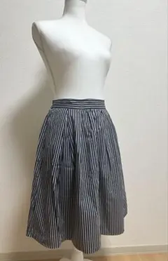 美品　マウスバレー　スカート　オフショルダートップス ストライプ　膝丈　ミニ