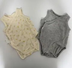 UNIQLO ユニクロベビー ボディースーツ 肌着 2点セット 60