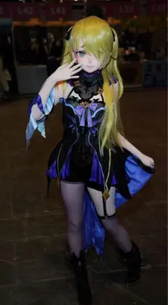 猫屋小舗　原神　コスプレ　フィッシュル　衣装Lサイズ 靴付き