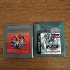 ポケットモンスター 赤・クリスタル　ゲームソフトセット