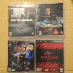 PS3ソフトまとめ売り　TOKYO JUNGLE他4本セット